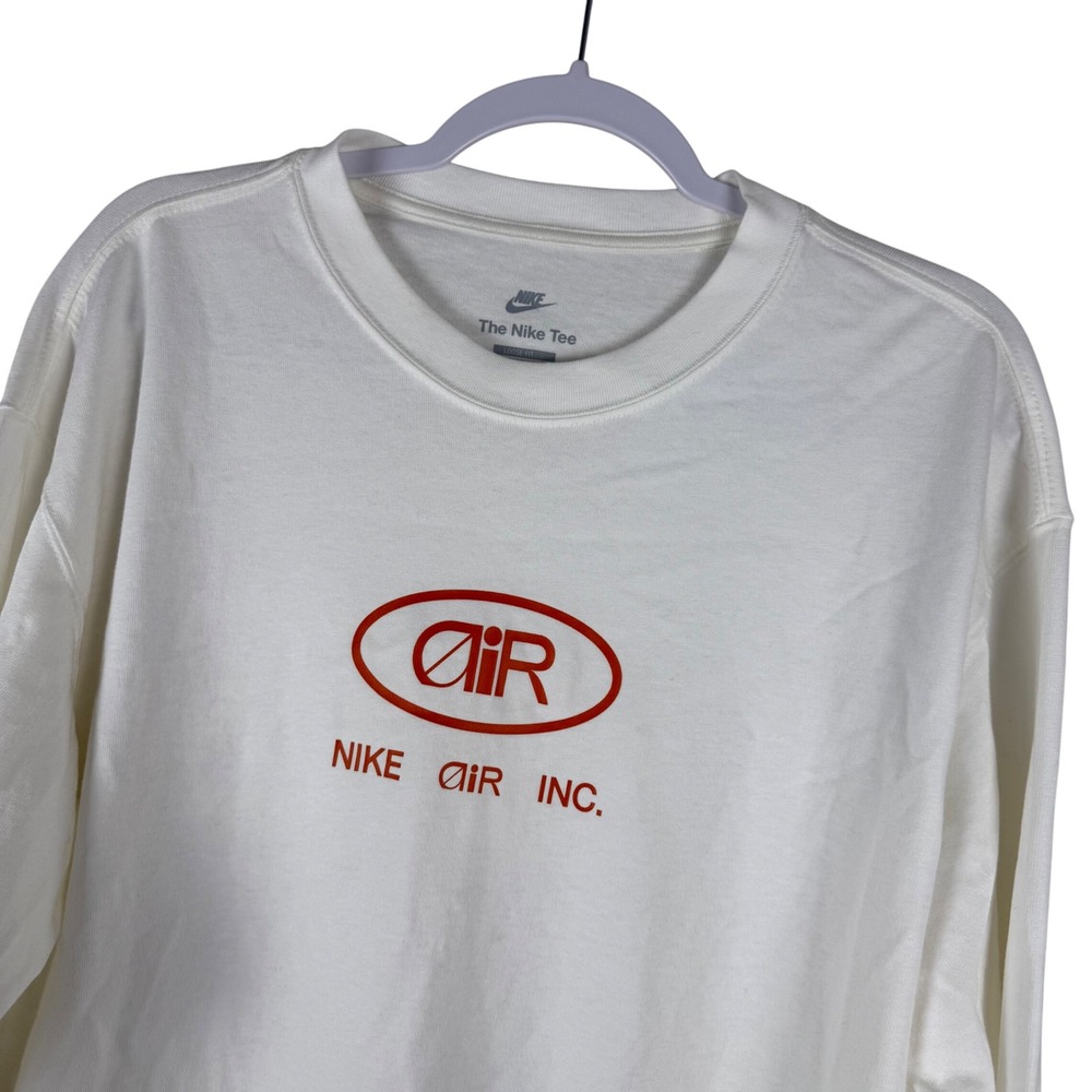 Nike Sportswear Air Max Clouds Loose Fit‎ Long Sleeve Shirt Size M FJ1087-133